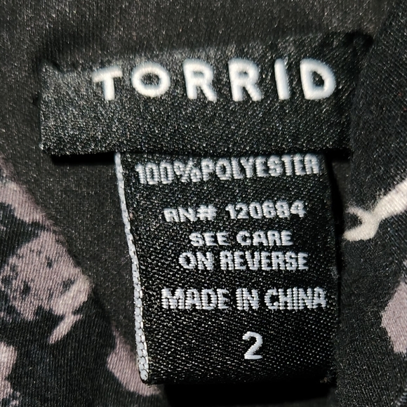 Torrid Peplum Tank EUC - Picture 2 of 2